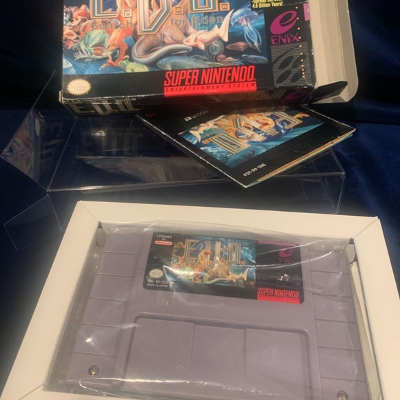 E.V.O.: The Search for Eden (Super Nintendo Entertainment System, 1993) CIB SNES - Picture 14 of 15